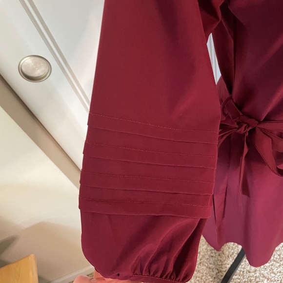 Xtaren Burgundy Red Dress - Picture 7 of 13